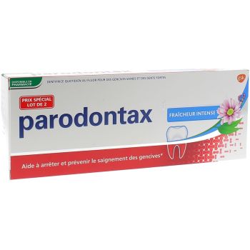 Intensive Frische Zahnpasta Parodontax - 2er Pack mit 75 ml Tuben