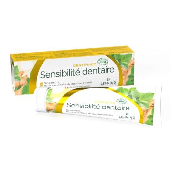 Bio-Zahnpasta für empfindliche Zähne Lehning - Tube mit 80 g
