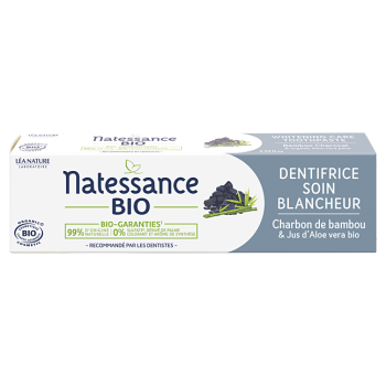 Bio-Zahnpasta für Whitening Natessance - 75ml Tube