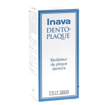 Dento-Plaque Plaque-Entferner Inava - Flasche mit 10 ml