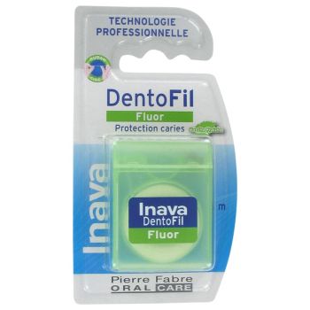 DentoFil Zahnseide mit Fluor Inava - Box mit 35 m