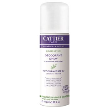 Aktiv Bio-Deodorant Spray Cattier - 100 ml
