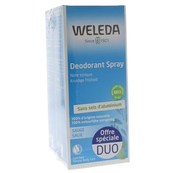 Weleda Salbei-Deodorant - 2er-Pack &agrave; 100 ml