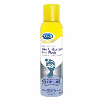 48-Stunden Anti-Transpirant Fuß-Deodorant Scholl - Spray mit 150 ml