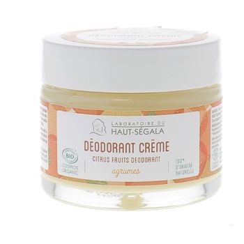 Bio Citrus Cream Deodorant Haut-Ségala - 50 g Tiegel