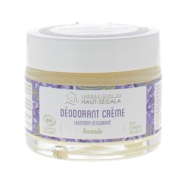Bio Lavendel Creme-Deodorant Haut-Ségala - 50 g Topf