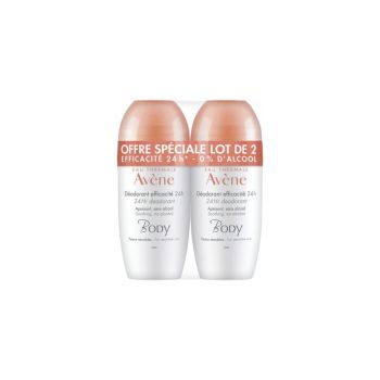 Deodorant 24H Wirksamkeit Avène Body - 2er Pack 50 ml Roll-on