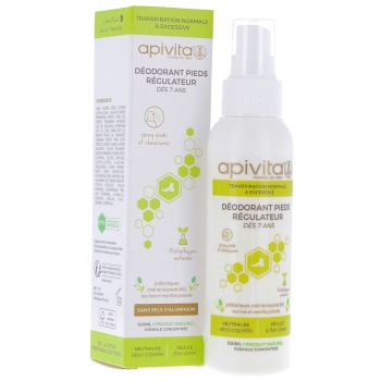 Deodorant für Füße regulierend Apivita - Spray von 100 ml