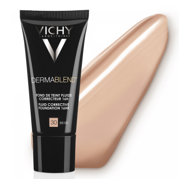 Dermablend Flüssige Korrektur-Foundation 16h Beige 30 Vichy - Tube mit 30 ml