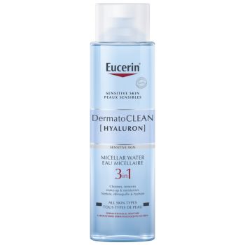 DermatoCLEAN [HYALURON] Mizellenwasser 3in1 Eucerin - Flasche mit 400 ml