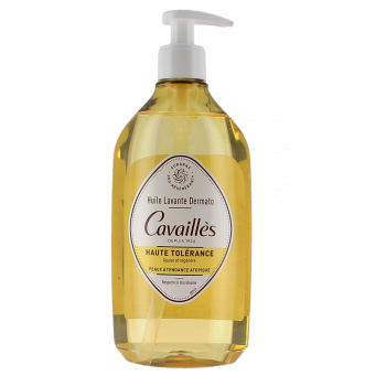 Dermatologisch hochverträgliches Waschöl Rogé Cavaillès - Pumpflasche mit 500 ml