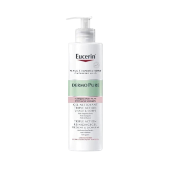 Dermopure Reinigungsgel mit dreifacher Wirkung Eucerin - Pumpflasche mit 500ml