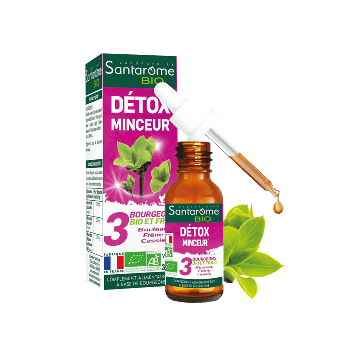 Detox Abnehm Santarome Bio - Pumpflasche mit 30 ml