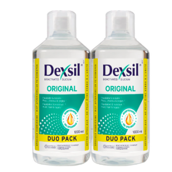 Dexsil Original Silicium organisches Trinkgel Duo-Pack - 2x1 Liter