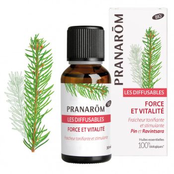 Diffusierbare Kraft und Vitalität Pranarom - Flasche mit 30 ml