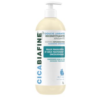 Reinigende, beruhigende Duschcreme Cicabiafine - Pumpflasche 1L