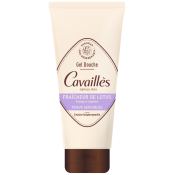Duschgel für empfindliche Haut mit Lotusfrische Rogé Cavaillès - Tube mit 200 ml