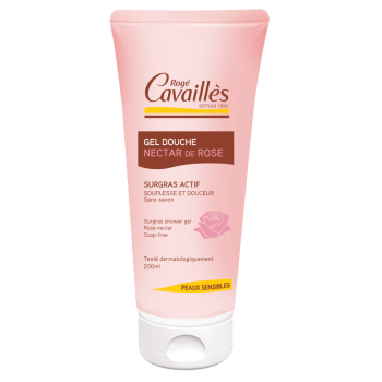 Nährende Duschcreme mit Rosennektar Rogé Cavaillès - Tube mit 200 ml