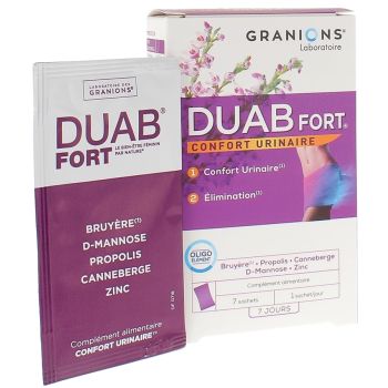 Duab Fort Urin Komfort - Packung mit 7 Beuteln