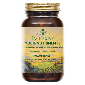 Earth Source Multi-Nährstoffe Solgar - Dose mit 60 Tabletten