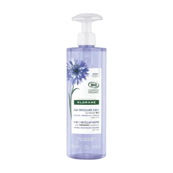 Mizellenwasser 3 in 1 mit Bio-Borretsch Klorane - Flasche mit 400ml