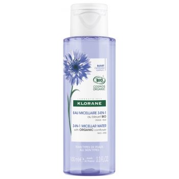 Mizellenwasser 3 in 1 mit Bio-Borretsch Klorane - Flasche mit 100 ml