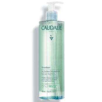 Mizellen-Reinigungswasser Vinoclean Caudalie - Pumpflasche mit 400 ml