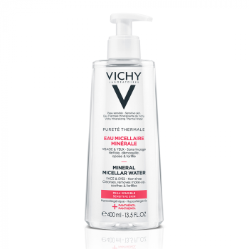 Mineralisches Mizellenwasser für empfindliche Haut Vichy - Pumpflasche 400 ml