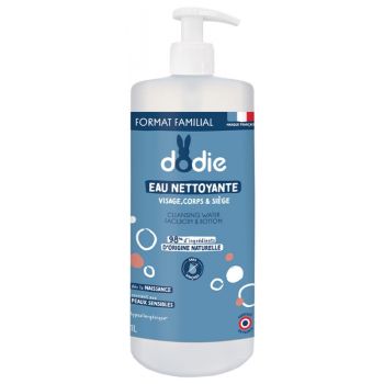 Reinigendes Wasser 3 in 1 Dodie - Pumpflasche 1 L