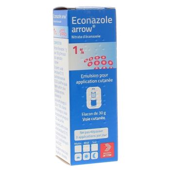 Econazol 1% Arrow - Flasche mit 30g