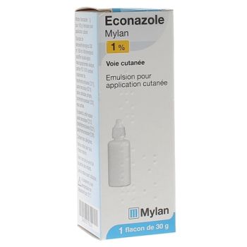 Econazol 1% Emulsion Mylan - 1 Flasche mit 30g