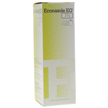 Econazol 1% Hautlösung EG Labo - Flasche mit 30 g