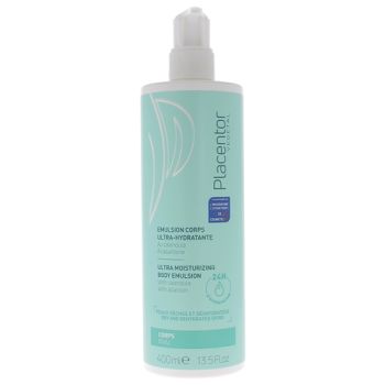 Emulsion Körper ultra-feuchtigkeitsspendend Placentor vegetal - Pumpflasche von 400 ml