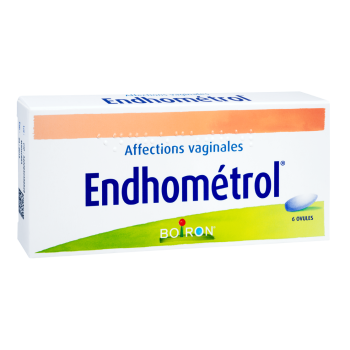 Endhométrol Boiron - Packung mit 6 Zäpfchen