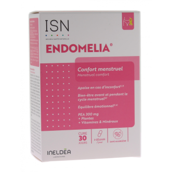 Endomelia Menstruationskomfort Ineldea - Packung mit 60 Kapseln