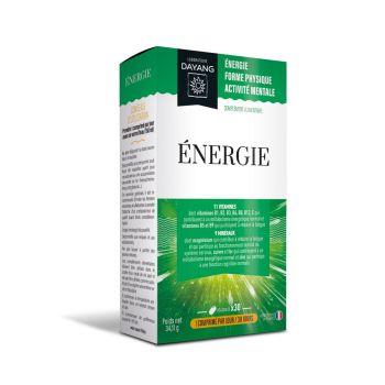 Energie Dayang - Packung mit 30 Tabletten