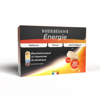 Energie Herbesan - Packung mit 30 Tabletten