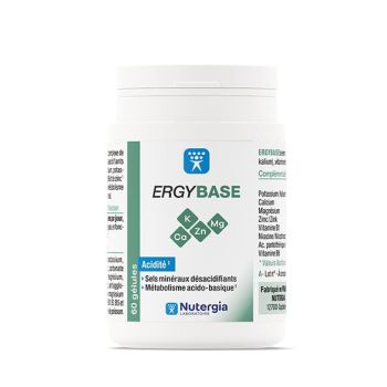 Ergybase Nutergia - 60 Kapseln