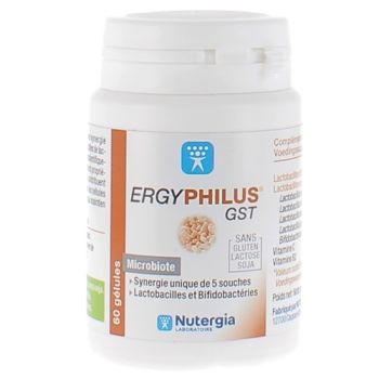Ergyphilus GST Nutergia - Dose von 60 Kapseln