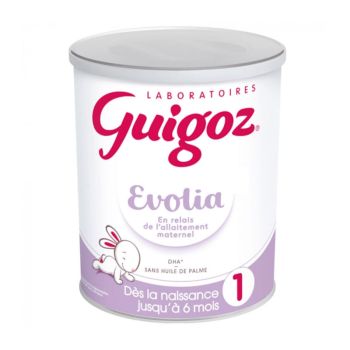 Evolia Milch 1. Alter bis 6 Monate Guigoz - Dose mit 800 g