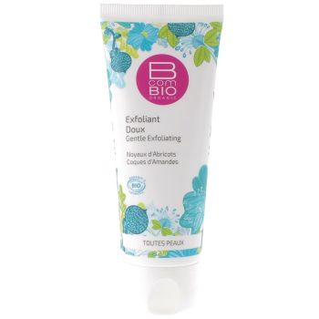 Sanfte Bio-Gesichtsexfoliator BcomBIO - 75ml Tube