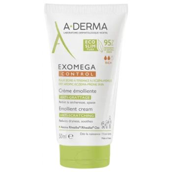Exomega Control Emollient Cream A-Derma - 50 ml Tube
