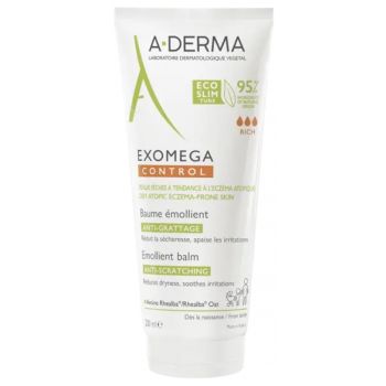 Exomega Control Emollient Balm A-Derma - 200 ml Tube