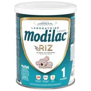 Reisdrinkpulver 1. Alter 0-6 Monate Modilac Expert - Dose 400g