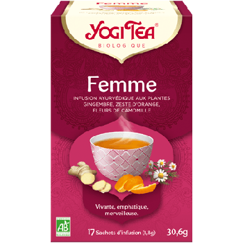 Frau Bio Yogi Tee - Schachtel mit 17 Beuteln