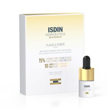 Flavo-C forte Serum gegen Hautalterung intensiv Isdin - Flasche mit 5,3 ml