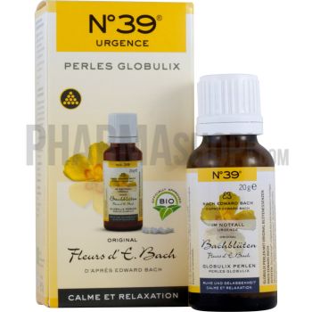 Blüten von E. Bach Ruhe und Entspannung Nr. 39 Lemon pharma - Flasche mit 20g Globuli