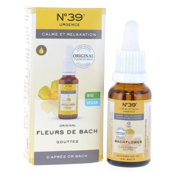 Bachblüten Ruhe und Entspannung Nr. 39 Lemon pharma - Flasche mit 20 ml