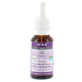 Bachbl&uuml;ten Nr. 44 Libido bio Lemon Pharma - Flasche mit 20 ml