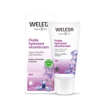 Beruhigende Feuchtigkeitscreme mit Bio-Iris von Weleda - 30 ml Tube